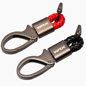 Subaru WRX Metal Braided Keychain