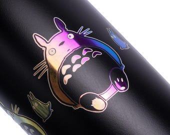 Totoro Full Wrap Tumbler - Studio Ghibli Inspired Tumbler