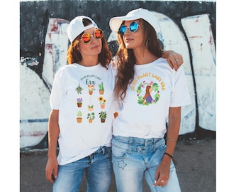 Bonita camiseta botánica para mujer, regalo para amantes de las plantas, camiseta de Plant Mama In My Plant Lady Era