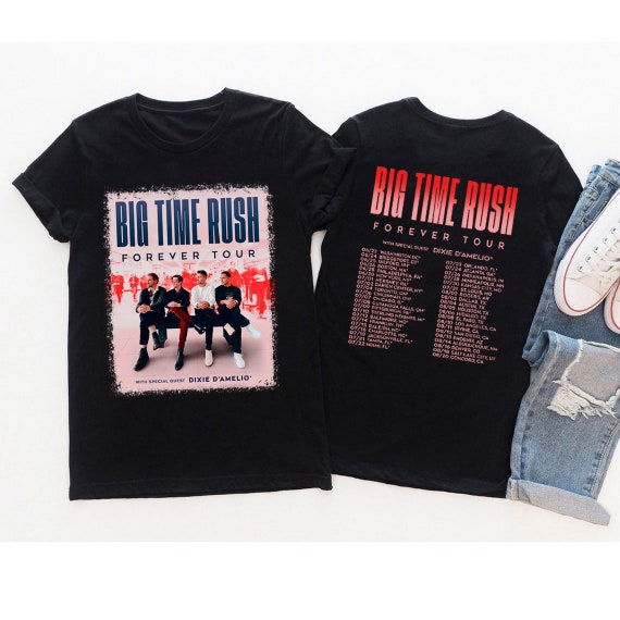 Big Time Rush Tshirt Sweatshirt Big Time Rush Forever Tour Etsy