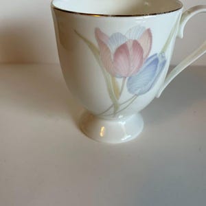 Vintage Mikasa Bone China Lily Pattern Cup