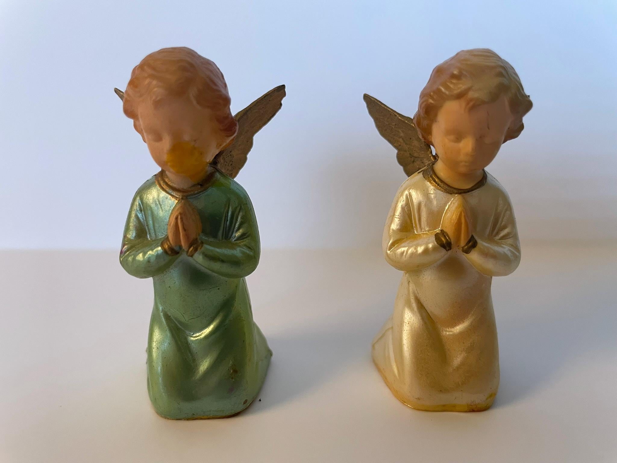 ビンテージ置物セット　天使　エンジェル ビンテージ置物セット 天使 エンジェル ヴィンテージ（1960 年代）の