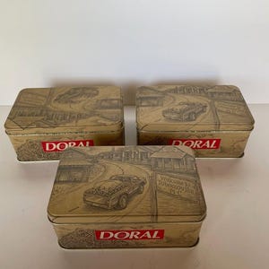 Doral Collector&#39;s Edition Tins, Set of 3