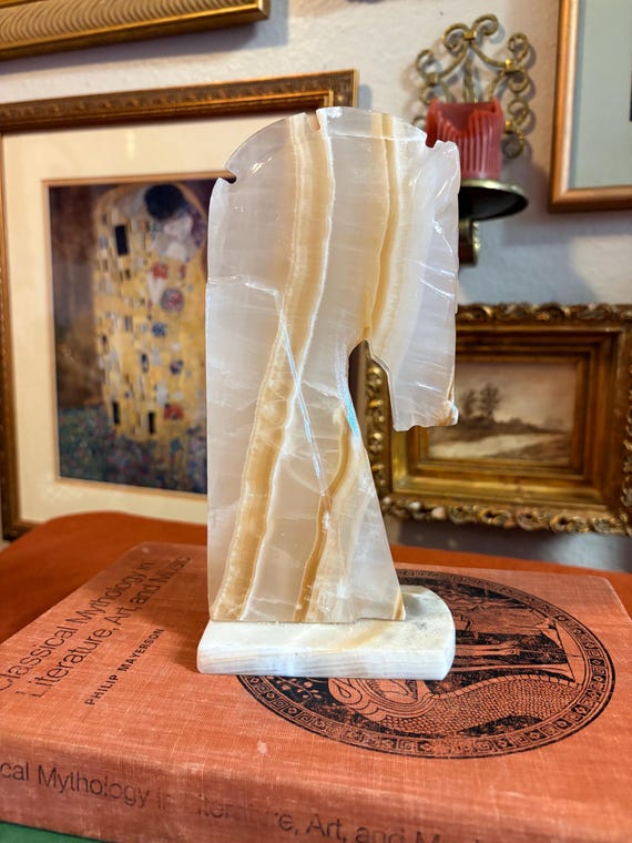 PRESSE PAPIER OU SERRE LIVRES Tête de Cheval Métal Argenté art deco vintage EUR 120,00 - FR