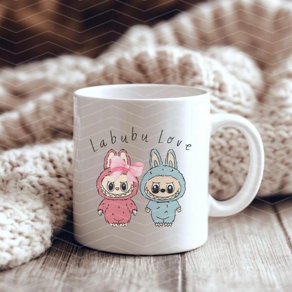 4 High definition Labubu PNG design. Anime lovers. Ready to use with shirts, tote bags, mugs, phone cases...everything!!