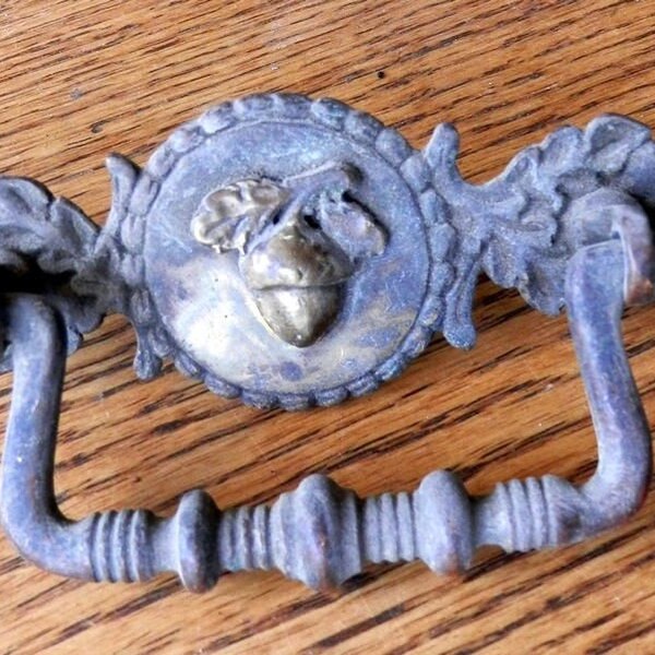 Antique Acorn Drawer Pulls Etsy