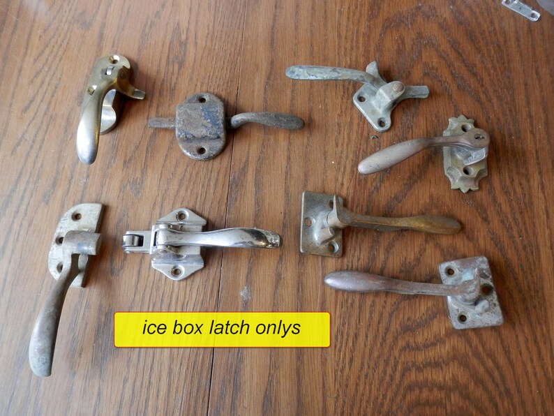 Choice Antique Ice Box Latch Only Vintage Original Etsy