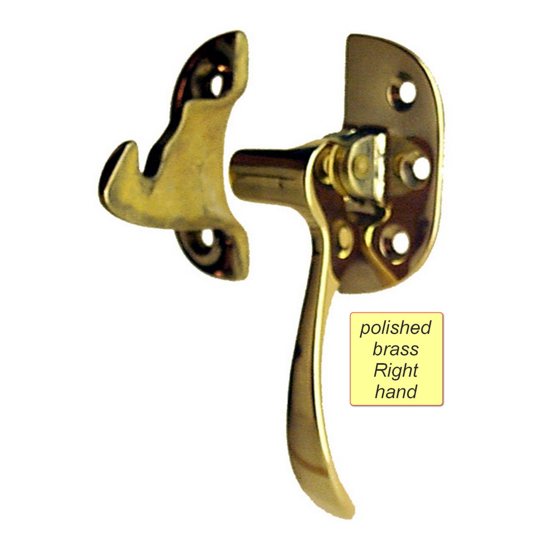 Cast Brass Ice Box Latches Left or Right Hand Hinge Vintage Etsy