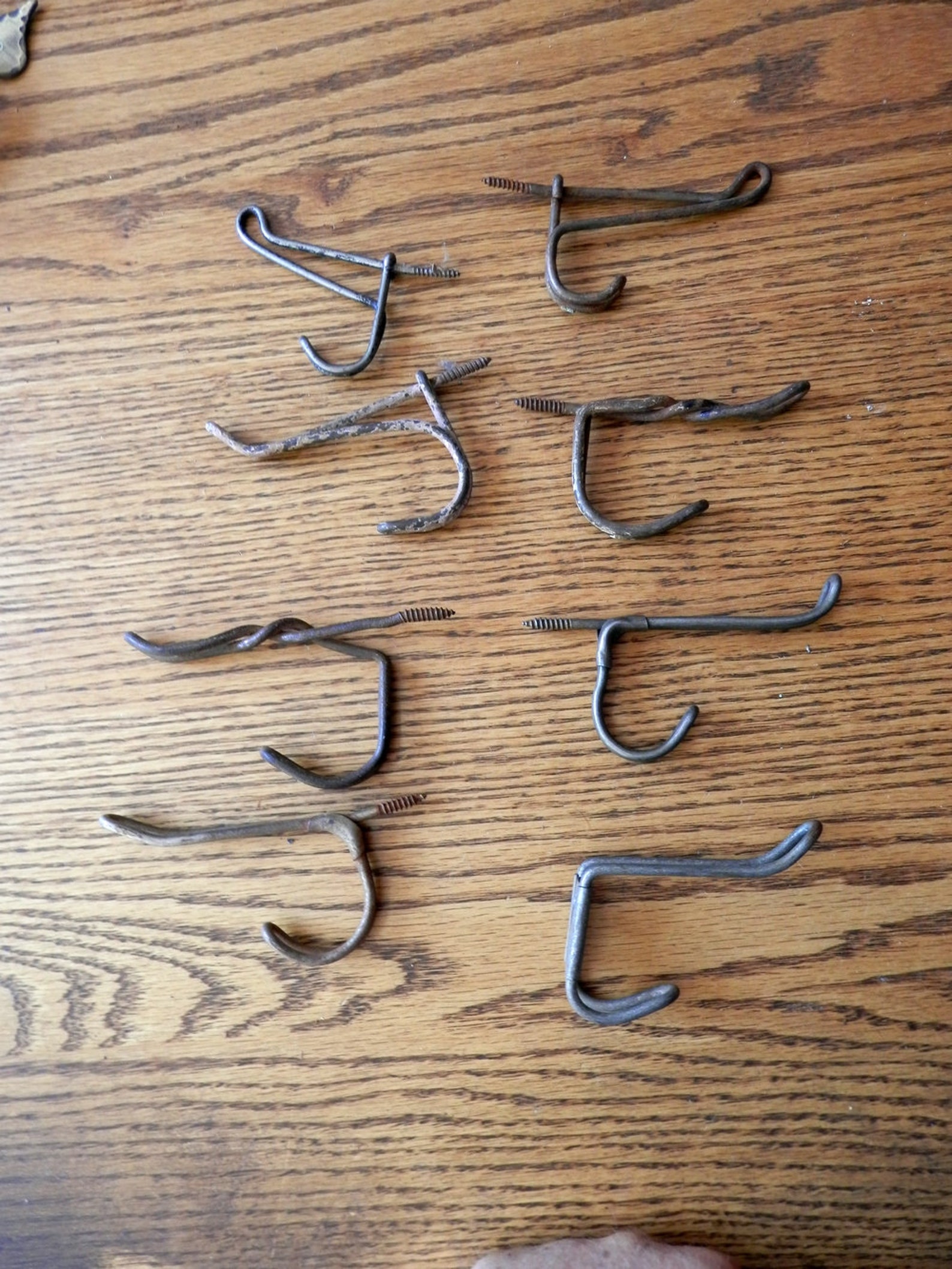 Vintage Wire Coat Hooks Sold Each Antique Original Etsy