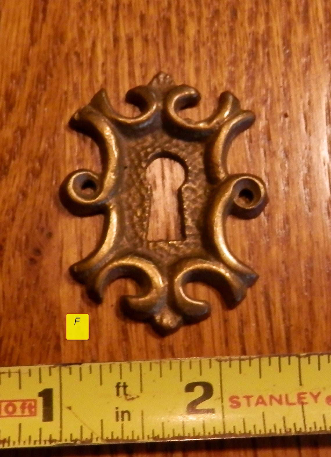 Choice one 1 antique keyhole escutcheon furniture antique | Etsy