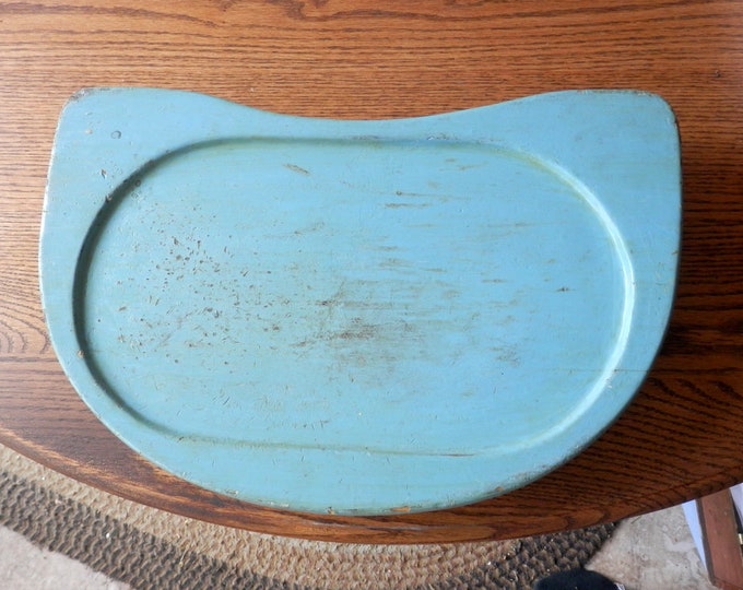Antique Solid Wood High Chair Tray With Some of the Hardware Vintage Etsy