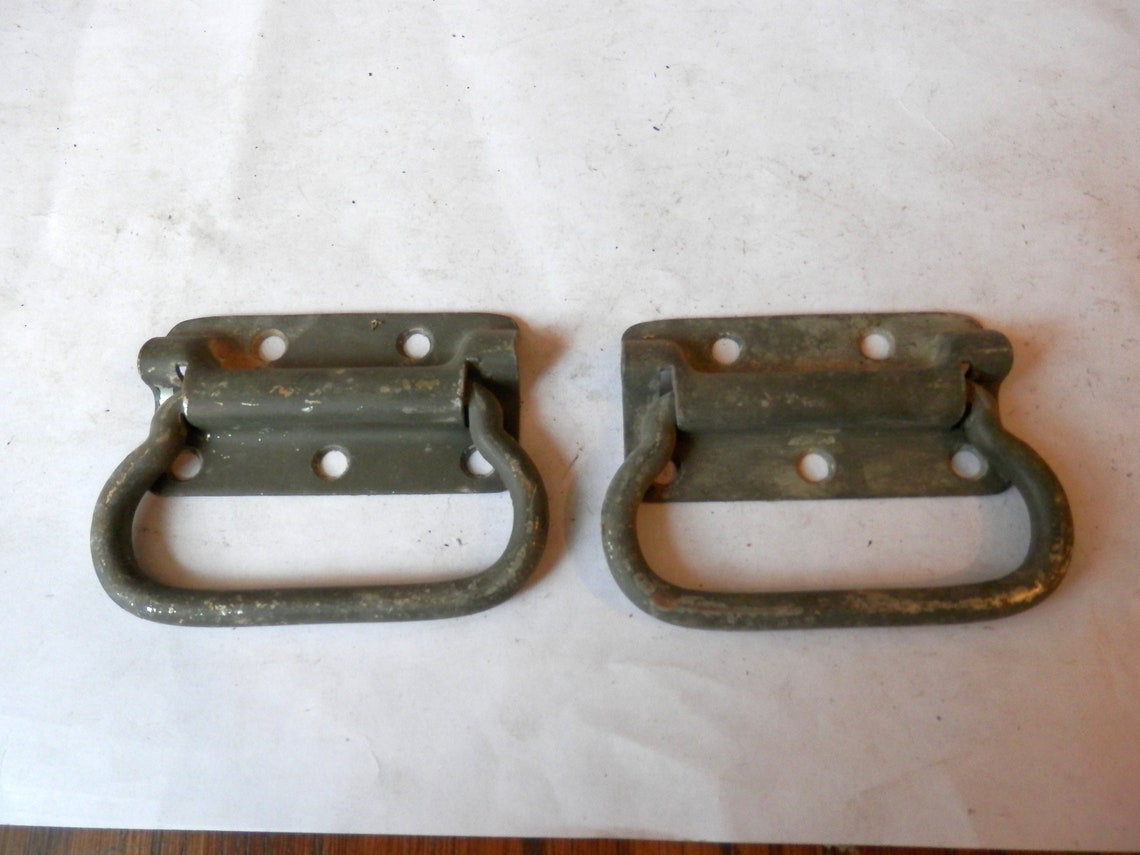 One 1 Handle for Tool Box Trunk Wood Box Vintage Etsy