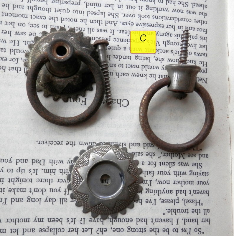 Choice One 1 Antique Sewing Machine Drawer Pulls Original Etsy