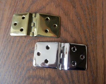 wrap around hinge for hoosier style cabinets polished brass polished nickel