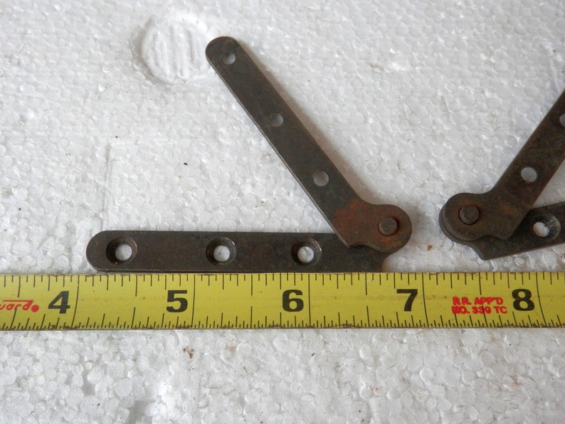 Pr 2 pc of antique knife hinges vintage Etsy
