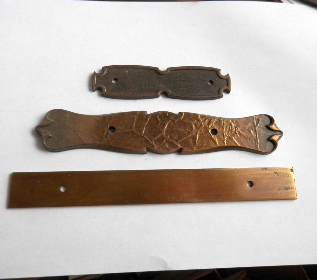 Vintage Drawer Pull Back Plates Choice Vintage Etsy