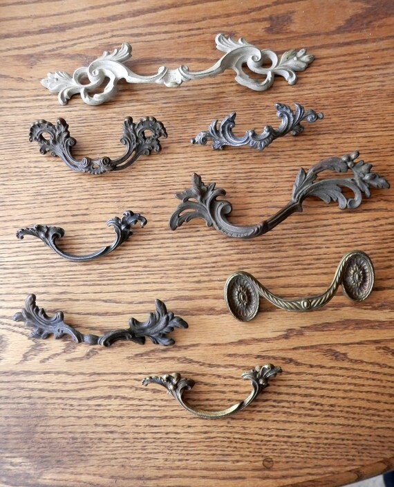 Choice One 1 Antique French Swedish Style Drawer Pulls Etsy