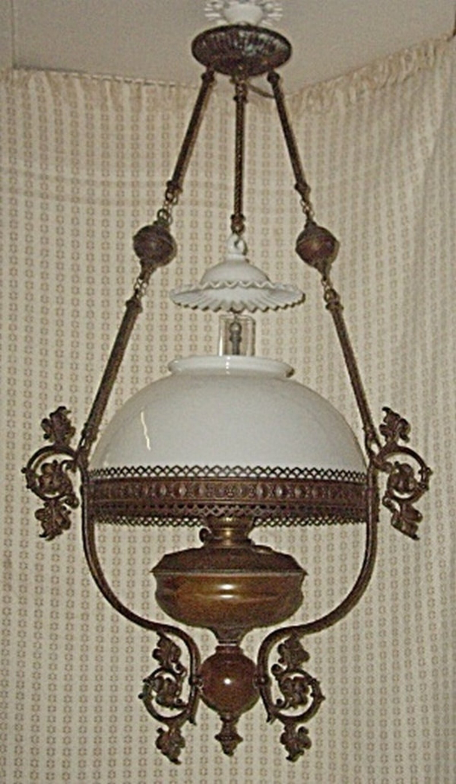 Antique smoke bell for a hanging kerosene lamp original Etsy