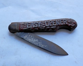 antique "Easy Opener" folding pocket knife by Imperial vintage