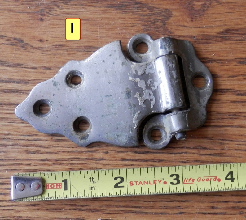 Choice Antique Ice Box Hinge Original B Etsy