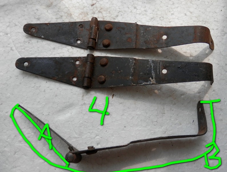 original trunk or chest hinge sets 3 pc sets choice wood workers restorers