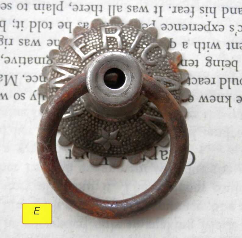 Choice One 1 Antique Sewing Machine Drawer Pulls Original Etsy