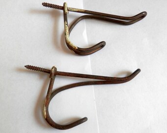 Vintage wire coat hooks hotsell