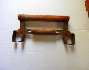 Antique battery carrier vintage automotive