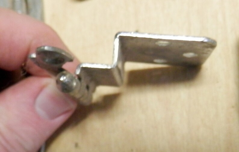 1pair 2 pc cromo vintage 3/8 bisagras offset gabinete | Etsy