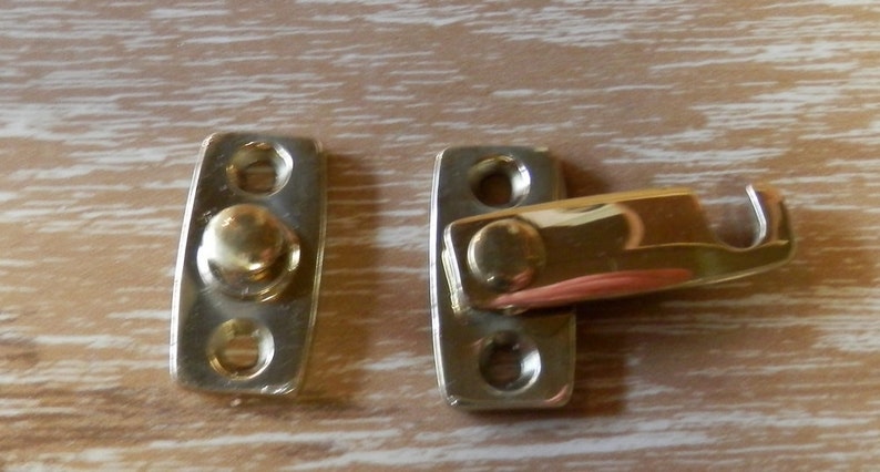 shutter latch wood working supplies crafts small vintage latch