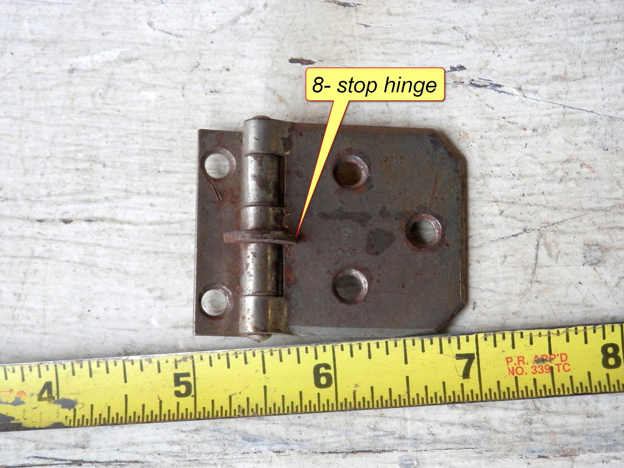 Antiguo tipo hoosier tipo gabinete bisagras opción uno 1 | Etsy