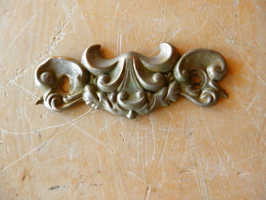 Antique Drawer Pull back Only for Crafts or Etsy