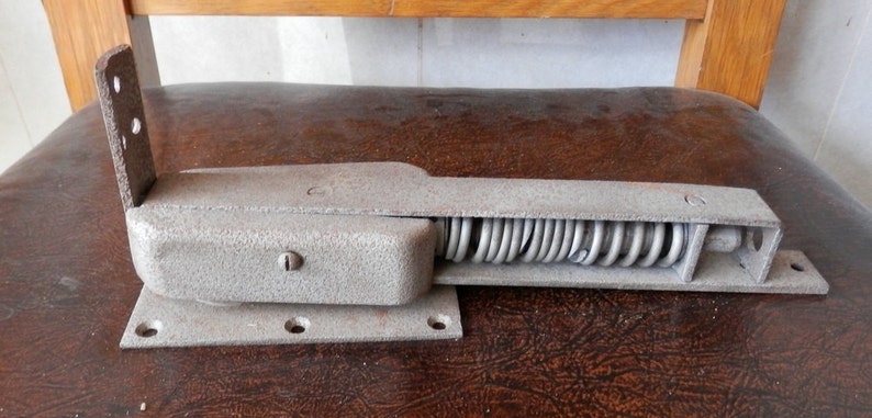 Antique 2 Way Swinging Door Floor Hinge Vintage Architectural House Hardware