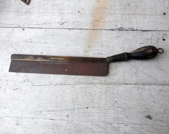 Antique C. E. Jennings & Co gentelmans or dovetail saw, brass backed