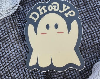 Adesivo fantasma • Decalcomania in vinile spettrale