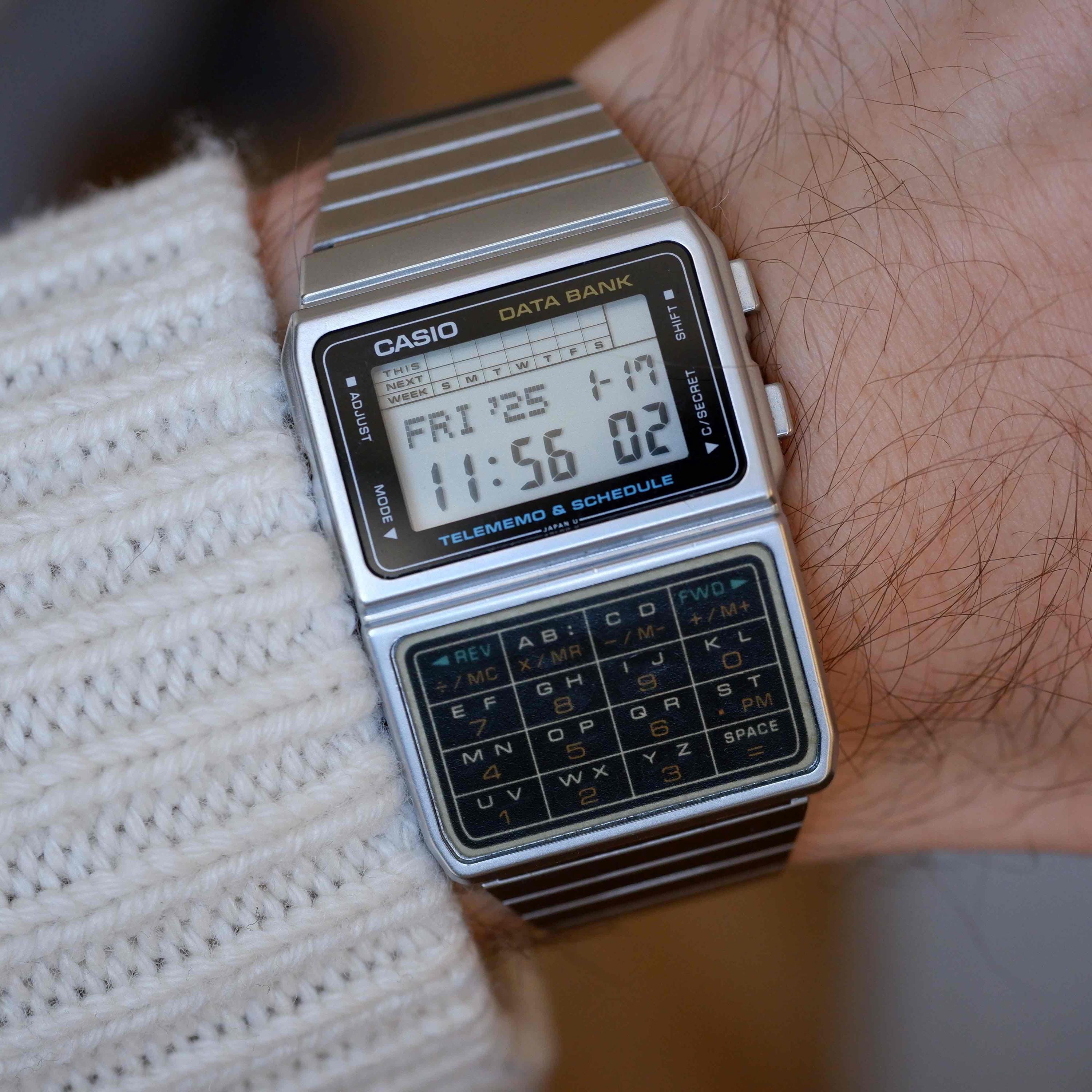 Casio Data Bank - Etsy Casio Data Bank - Etsy