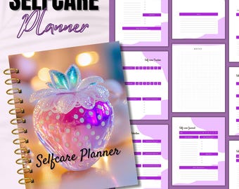 Iriserende zelfzorgplanner | Wellnessdagboek