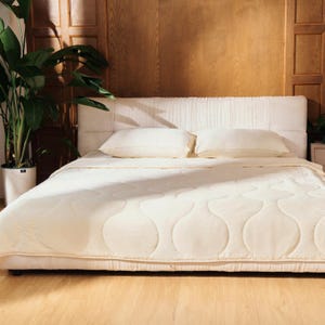 100% Mulberry Silk Cooling Comforter, Luxuriously Soft Summer Blanket OEKO Gift-ready Handmade Basket Wedding Housewarming Gift Queen King