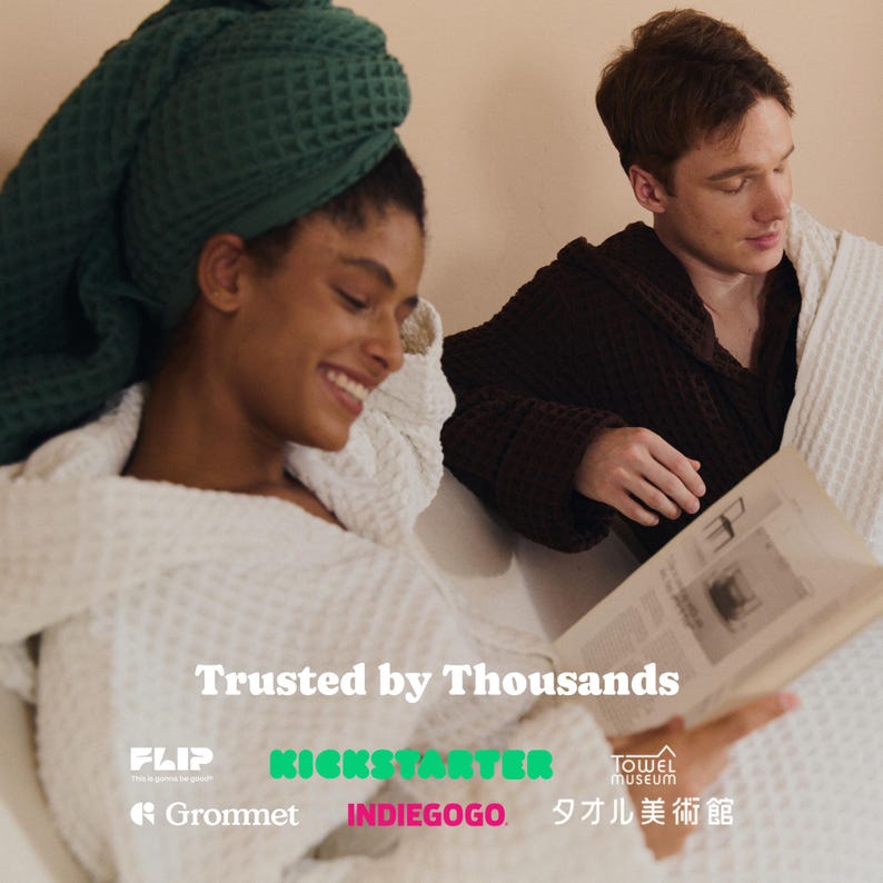 KOSMU Waffle Bath Towel - Thumbnail 3