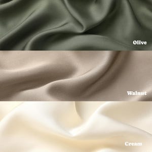 Organic Bamboo Bed Sheet Set & Duvet Cover: Silky Soft, Breathable and Sustainable, Deep Pocket, Hidden Zipper, OEKO, Gift Package image 14