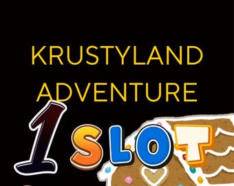 1 Slot - Krustyland Adventure - Monopoly Go - The Simpsons Go Album - (Read the description)