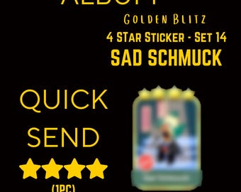 1 PC - Kent Brockman - Set 20 - The Simpsons Album - Monopoly Go - Golden Blitz - Quick Send