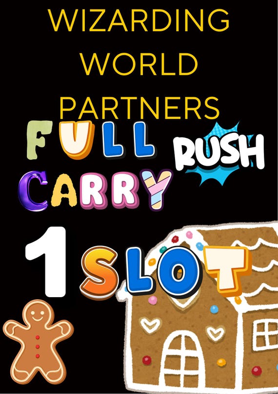 1 Slot - Wizarding World Partners - Monopoly Go - Full Carry - Rush - (Read Description) - Harry Potter