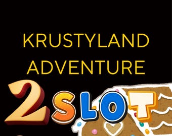 2 Slot - Krustyland Adventure - Monopoly Go - The Simpsons Go Album - (Read the description)