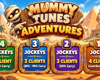 4 Slot - Mummy Adventures - Monopoly Go - Happy Harvest Album - (Read the description)