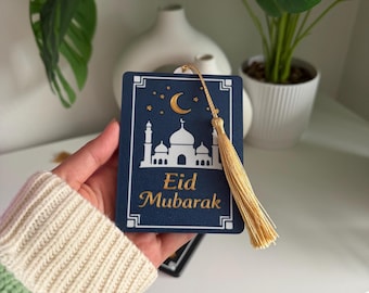 Eid Mubarak Money Holder | Islamic Cash Gift Holder | Ramadan Eid Gift for Kids | Muslim Eidi Envelope Alternative
