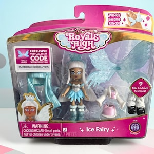 Muñeca Hada de Fuego Royale High 2026, Muñeca de Moda Oficial con Licencia y Código Virtual, Juguete de Fantasía Coleccionable M130