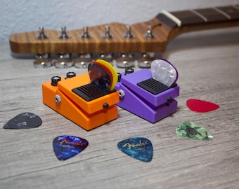Guitar Pedal Pick Holder – 3D Printed