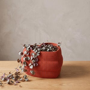 My Love Planter, 3D Printed Plant Pot with Drainage, Minimalist Indoor Planter, Modern Succulent & Cactus Pot, Made in Australia