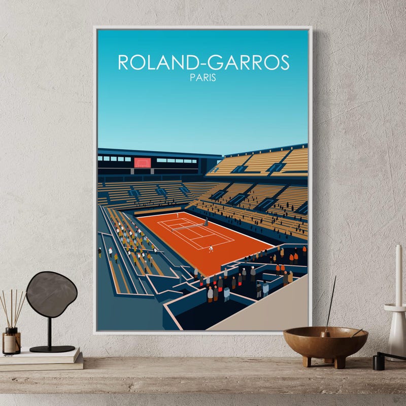 Roland Garros Poster - Etsy